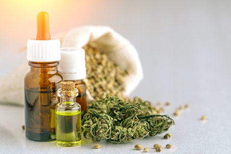 Cannabis products and oils.